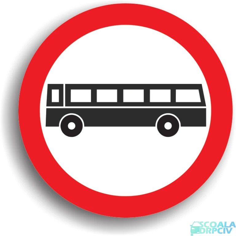 Accesul interzis autobuzelor