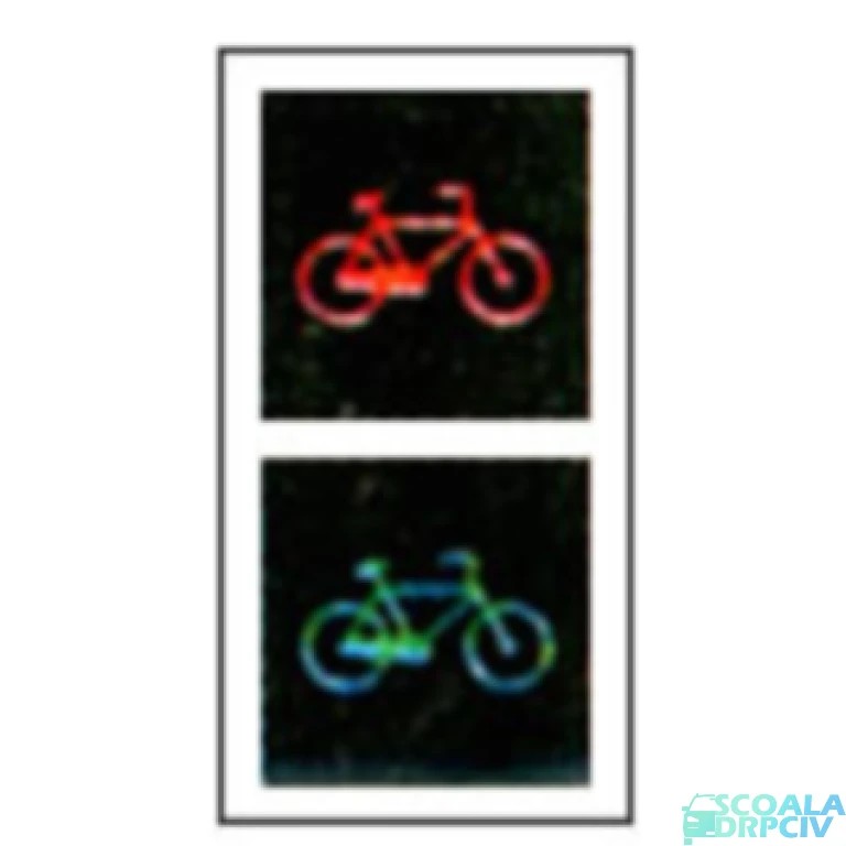 Semafor pentru biciclete